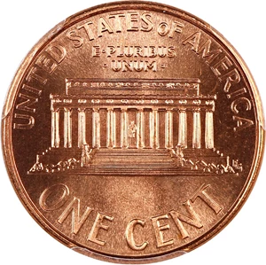 image for: 1997-D 1c PCGS MS68 RD