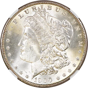 image for: 1900 $1 NGC MS67