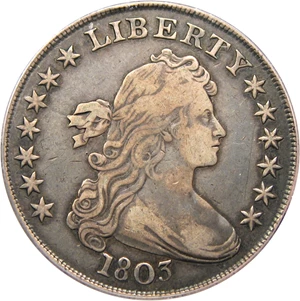 image for: 1803 $1 PCGS/CAC VF25