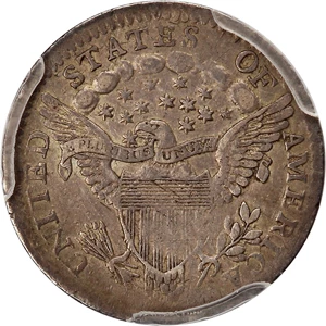 image for: 1803 H10c PCGS/CAC VF35 (Small 8)