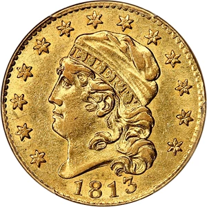 image for: 1813 $5 PCGS AU53