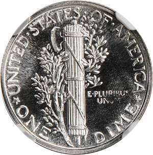 image for: 1940 10c NGC Proof 68