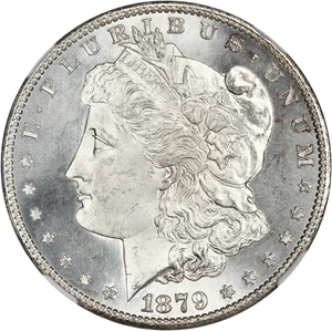 image for: 1879-S $1 NGC MS68