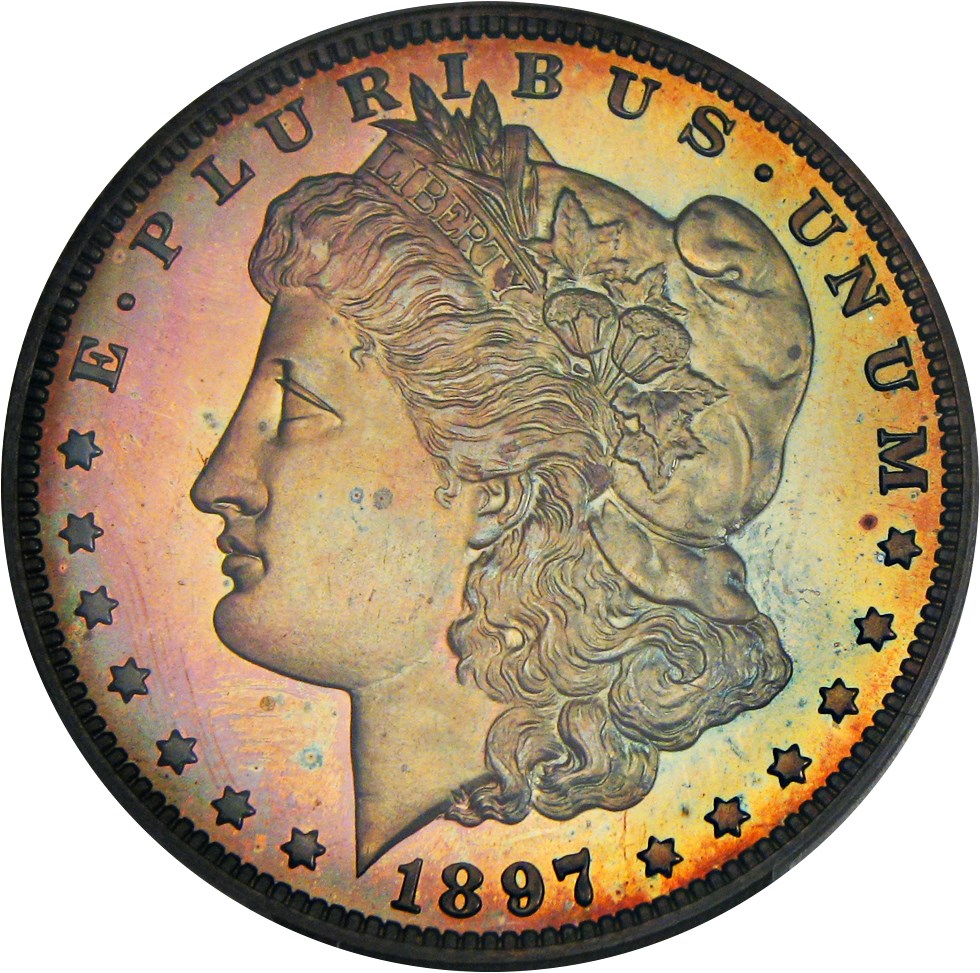 image for: 1897 $1 PCGS/CAC Proof 65 CAM