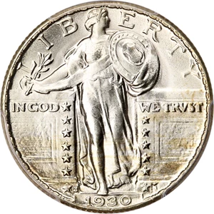 image for: 1930-S 25c PCGS MS67 FH