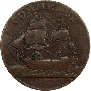 image for: 1781 North American Token PCGS XF40 (OGH)