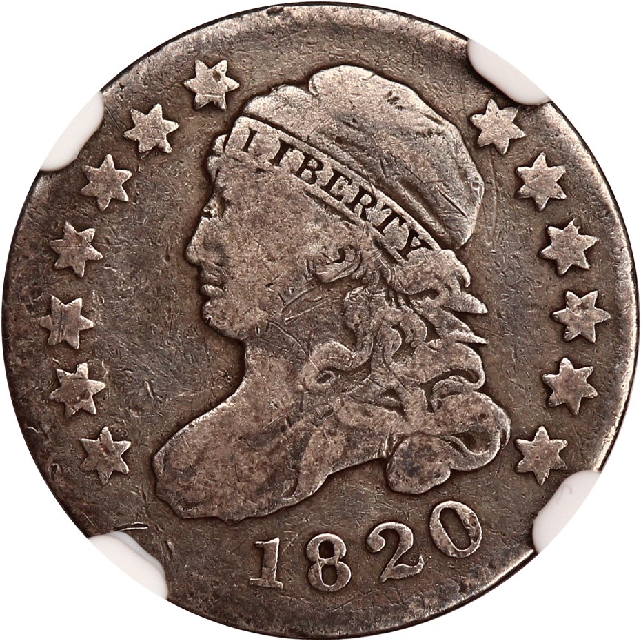 image for: 1820 10c NGC F12 (Large 0)