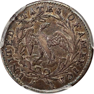 image for: 1797 H10c PCGS/CAC VF20 (LM-4, 13 Stars)