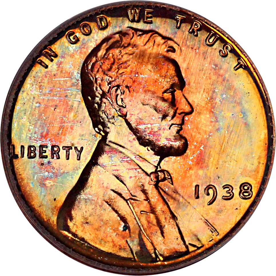 image for: 1938 1c PCGS Proof 64 RB