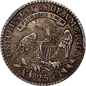 image for: 1818/5 25c PCGS VF30