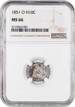 image for: 1851-O H10c NGC MS66