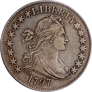 image for: 1797 50c PCGS XF40