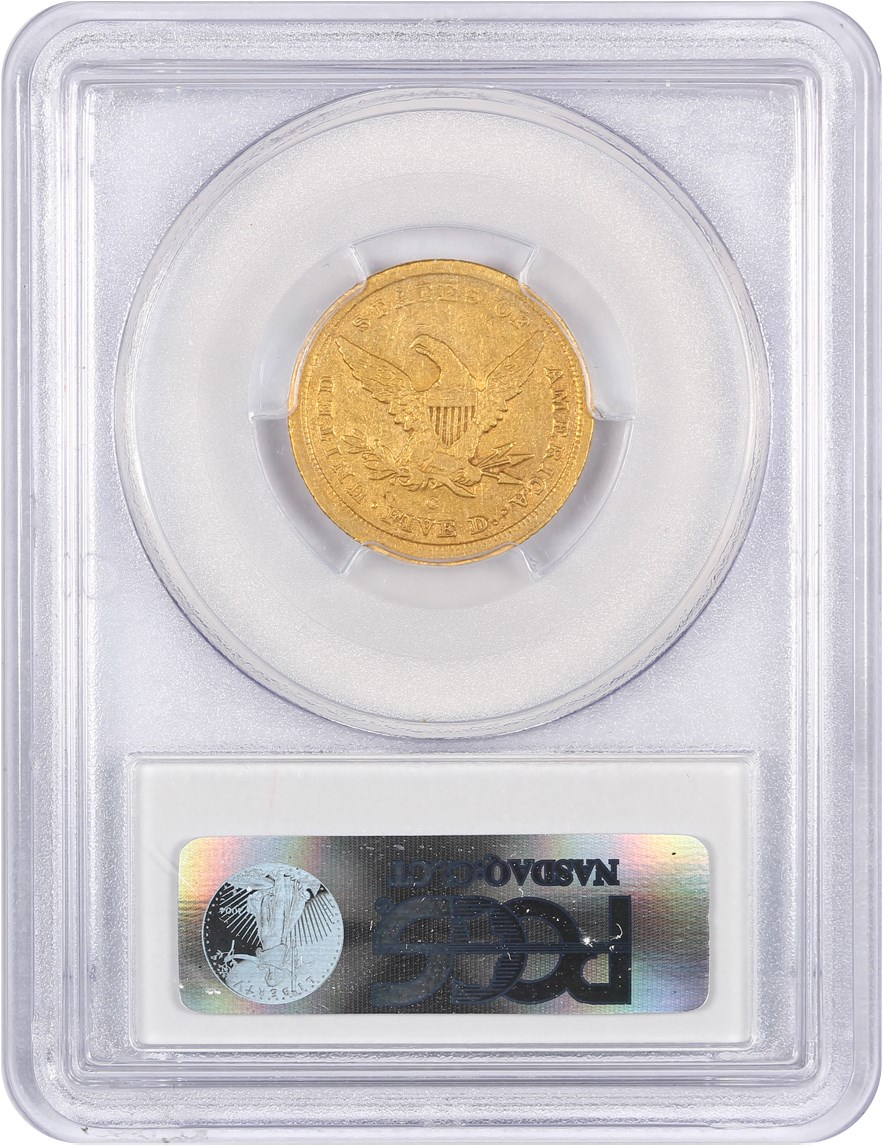 image for: 1842-C $5 PCGS VF25 (Small Date)