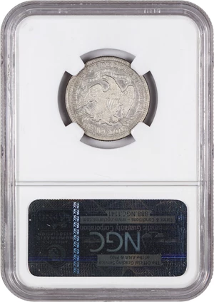 image for: 1866 25c NGC VF20