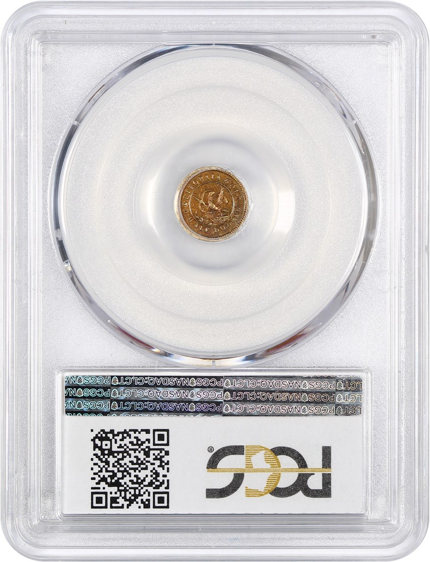 image for: 1853 Cal. Gold 50c PCGS AU55 (BG-435 Arm)