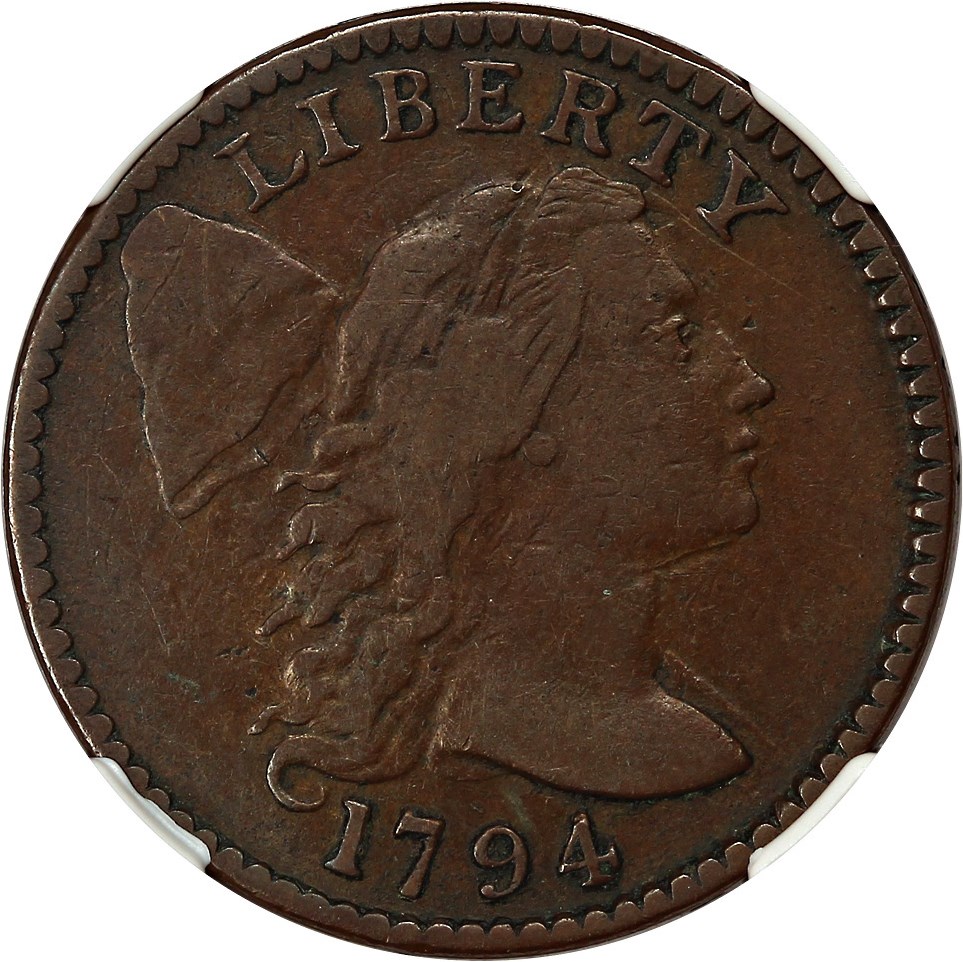 image for: 1794 1c NGC XF40 BN (Head of 1795, S-67)