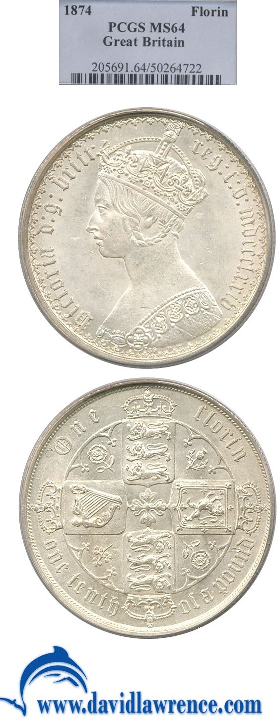 1874 Florin MS