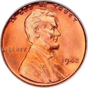 image for: 1942 1c PCGS MS67 RD