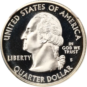 image for: 2000-S New Hampshire 25c NGC Proof 69 UCAM (Silver)