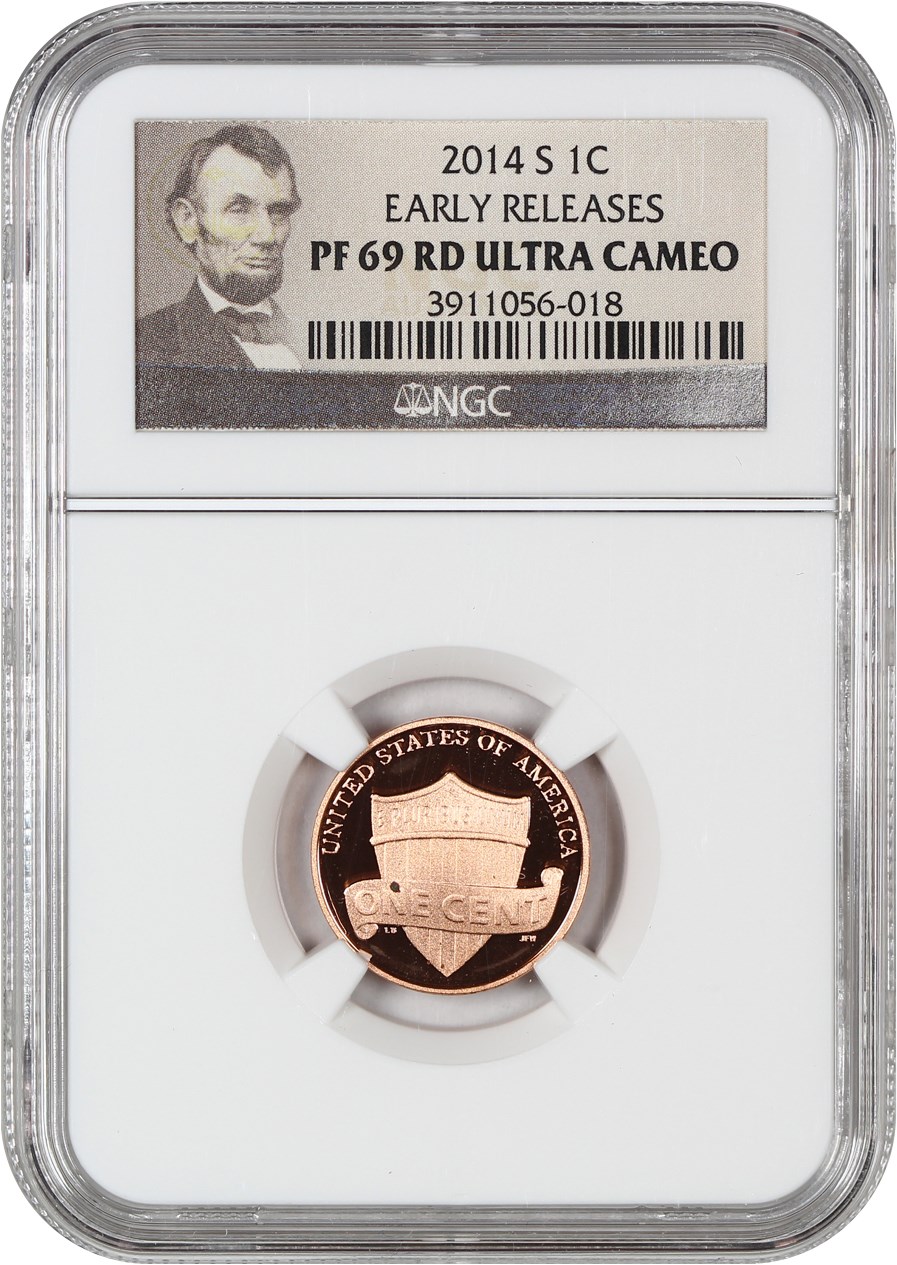image for: 2014-S 1c Shield NGC Proof 69 RD UCAM (Early Releases)