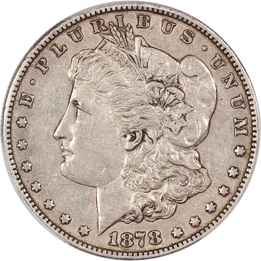 image for: 1878-S $1 PCGS XF45 (VAM-50, Lava Wing)