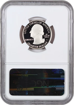 image for: 2010-S Yellowstone 25c NGC Proof 70 UCAM (Clad)