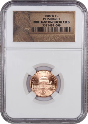 image for: 2009-D Lincoln-Presidency 1c NGC Brilliant Uncirculated