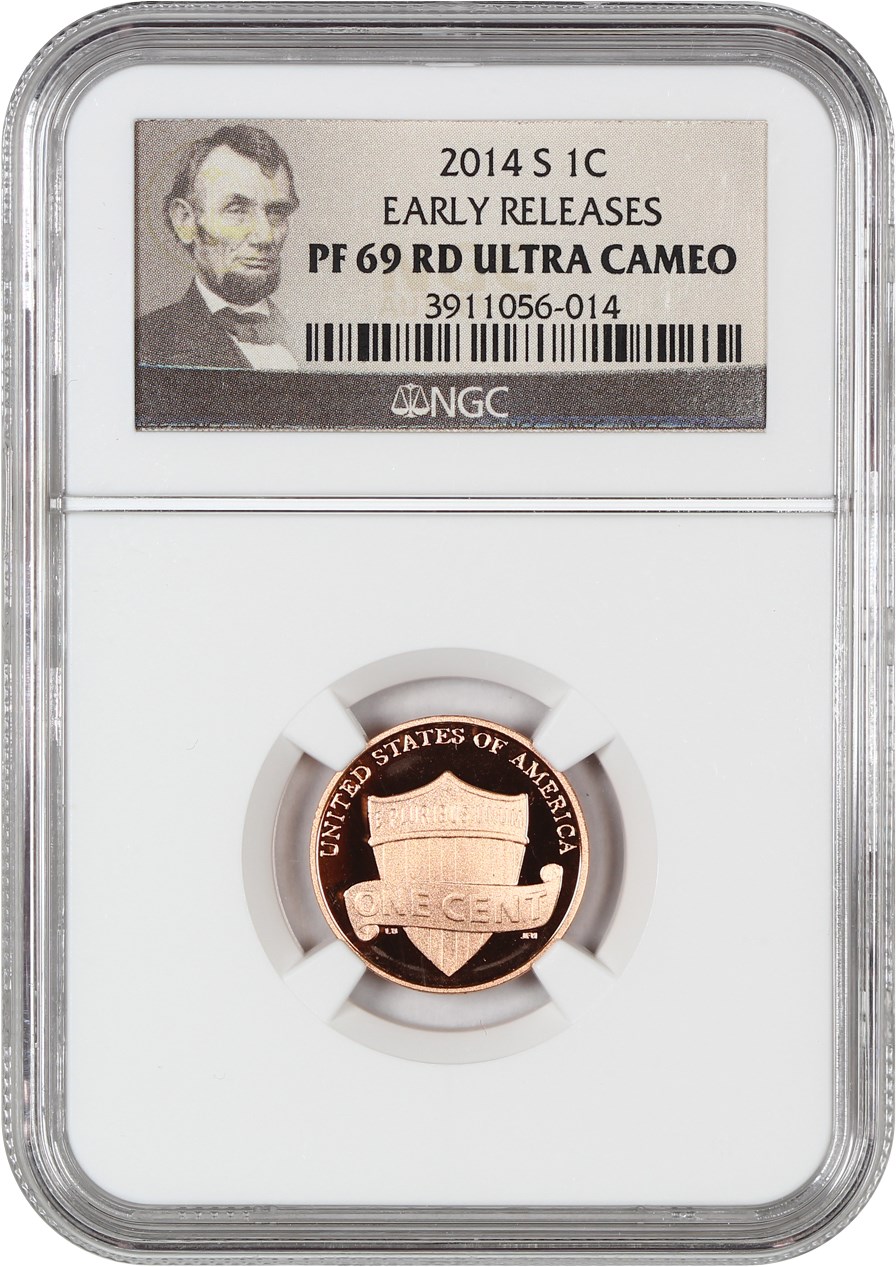 image for: 2014-S 1c Shield NGC Proof 69 RD UCAM (Early Releases)