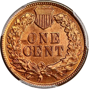 image for: 1879 1c PCGS/CAC MS66 RB