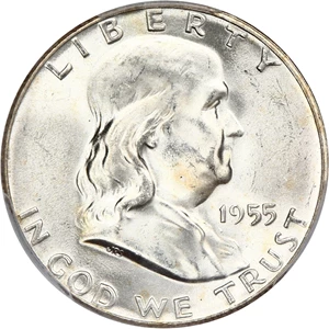 image for: 1955 50c PCGS MS64 FBL (Bugs Bunny, FS-401)
