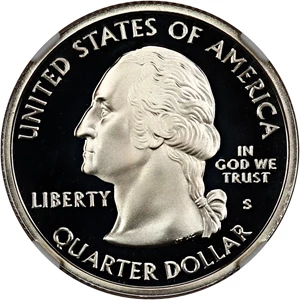 image for: 2004-S Wisconsin 25c NGC Proof 69 UCAM (Silver)