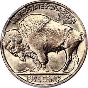 image for: 1929-D 5c PCGS MS66