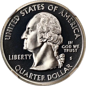 image for: 2000-S New Hampshire 25c NGC Proof 69 UCAM (Silver)