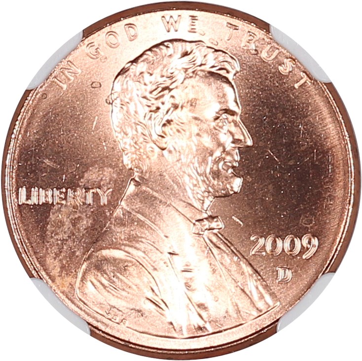 image for: 2009-D Lincoln-Early Childhood 1c NGC Brilliant Uncirculated