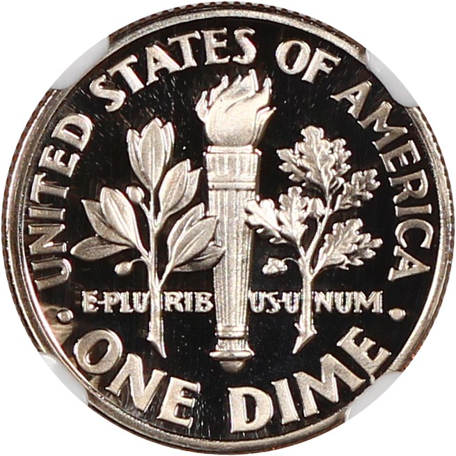 image for: 1995-S 10c NGC Proof 69