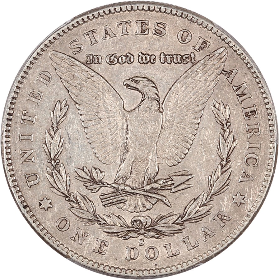 image for: 1878-S $1 PCGS XF45 (VAM-50, Lava Wing)