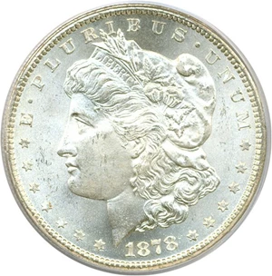 image for: 1878-CC $1 PCGS MS65