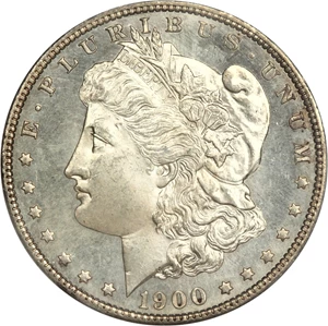 image for: 1900-O $1 PCGS MS65 PL