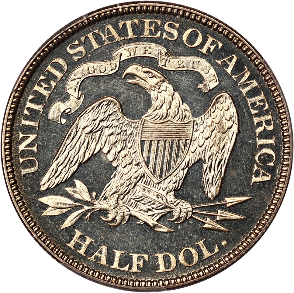 image for: 1873 50c PCGS Proof 64 CAM (Arrows)