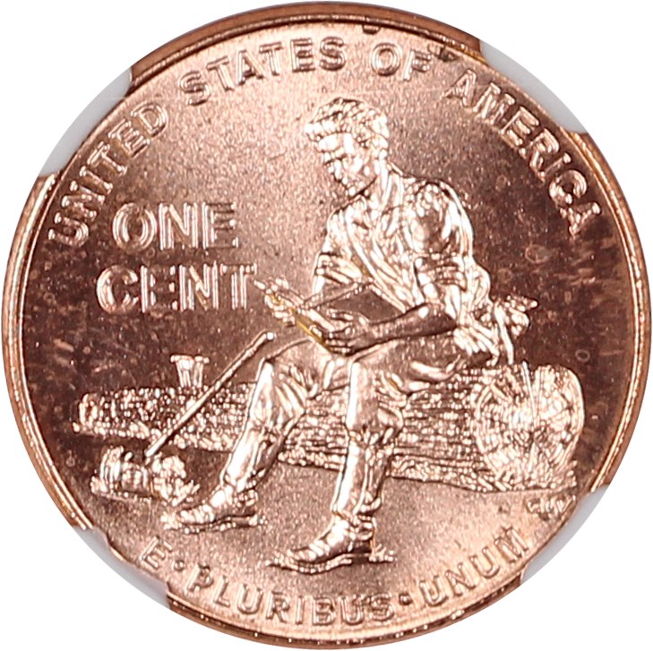 image for: 2009 Lincoln-Formative Years 1c NGC MS65 RD (First Day Ceremony)