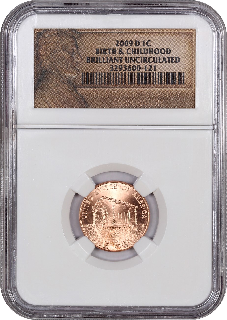 image for: 2009-D Lincoln-Early Childhood 1c NGC Brilliant Uncirculated