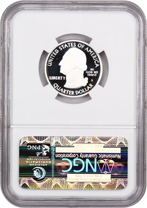 image for: 2011-S Glacier 25c NGC Proof 69 UCAM (Silver, Early Releases)