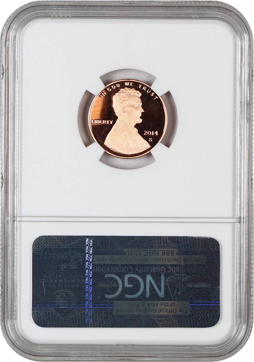 image for: 2014-S Shield 1c NGC Proof 69 RD UCAM (Early Releases)