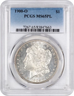 image for: 1900-O $1 PCGS MS65 PL