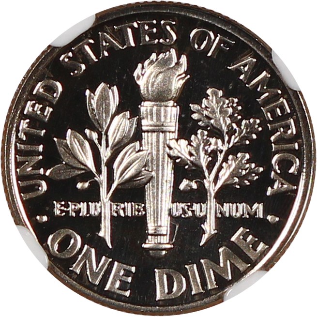 image for: 1996-S 10c NGC Proof 69