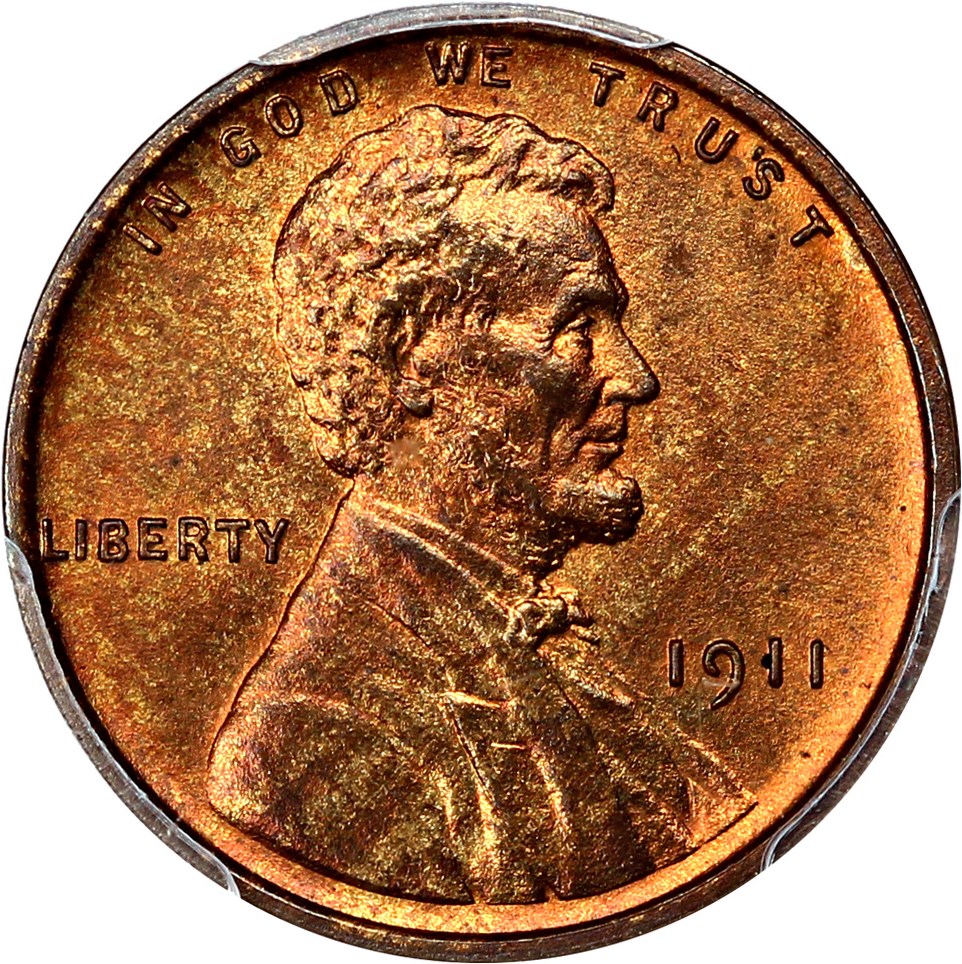 image for: 1911 1c PCGS/CAC Proof 64 RB