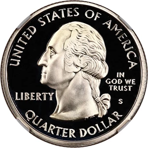 image for: 2004-S Wisconsin 25c NGC Proof 69 UCAM (Silver)