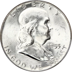 image for: 1955 50c PCGS MS65 FBL (Bugs Bunny, FS-401)