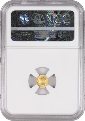 image for: 1870 Cal. Gold 25c NGC MS65 (BG-713)