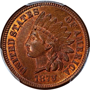 image for: 1879 1c PCGS/CAC MS65 RB